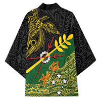 Personalized Chimpu Province Papua New Guinea Kimono Bird-of-paradise Art Tattoo and Melanesian Motifs - Polynesian Pride