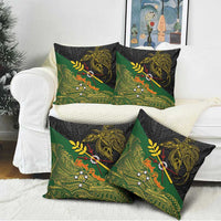 Chimpu Province Papua New Guinea Pillow Cover Bird-of-paradise Art Tattoo and Melanesian Motifs - Polynesian Pride