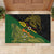 Chimpu Province Papua New Guinea Rubber Doormat Bird-of-paradise Art Tattoo and Melanesian Motifs - Polynesian Pride