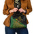 Chimpu Province Papua New Guinea Shoulder Handbag Bird-of-paradise Art Tattoo and Melanesian Motifs - Polynesian Pride