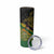 Chimpu Province Papua New Guinea Skinny Tumbler Bird-of-paradise Art Tattoo and Melanesian Motifs - Polynesian Pride