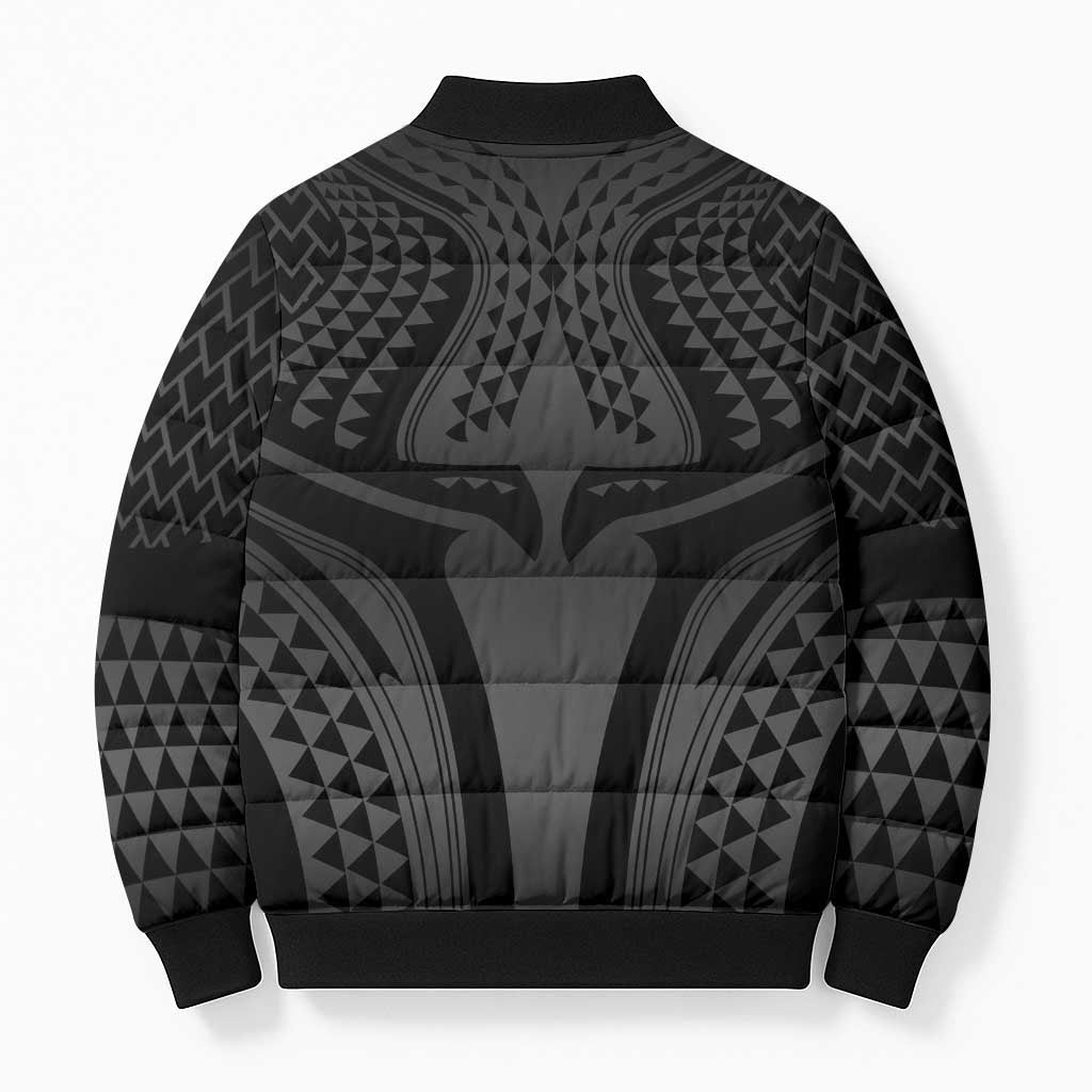Hawaiian Kakau Art Tattoos Aquaman Style Bomber Puffer Jacket Special Edition - Polynesian Pride