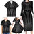 Hawaiian Kakau Art Tattoos Aquaman Style Family Matching Long Sleeve Bodycon Dress and Hawaiian Shirt Special Edition - Polynesian Pride