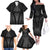 Hawaiian Kakau Art Tattoos Aquaman Style Family Matching Off The Shoulder Long Sleeve Dress and Hawaiian Shirt Special Edition - Polynesian Pride