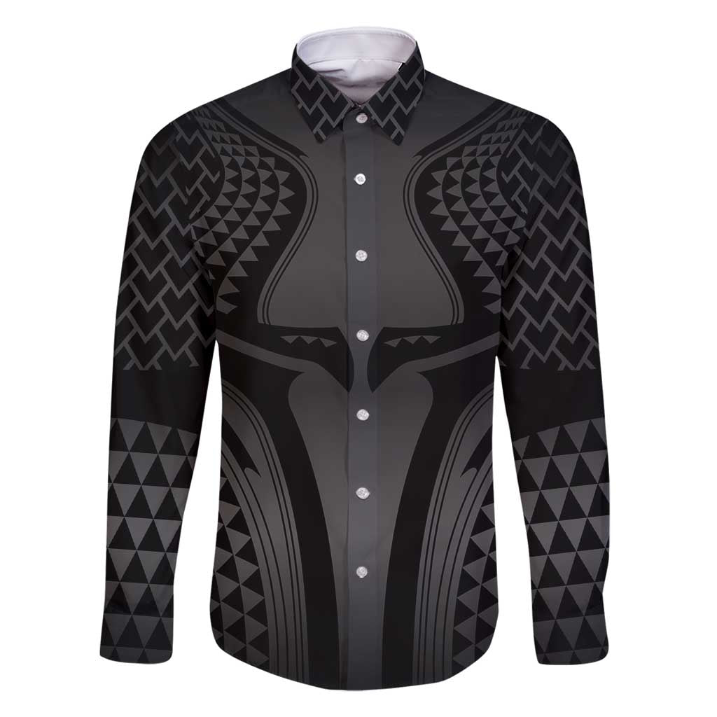 Hawaiian Kakau Art Tattoos Aquaman Style Family Matching Off Shoulder Short Dress and Hawaiian Shirt Special Edition - Polynesian Pride