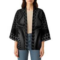 Hawaiian Kakau Art Tattoos Aquaman Style Kimono Special Edition - Polynesian Pride