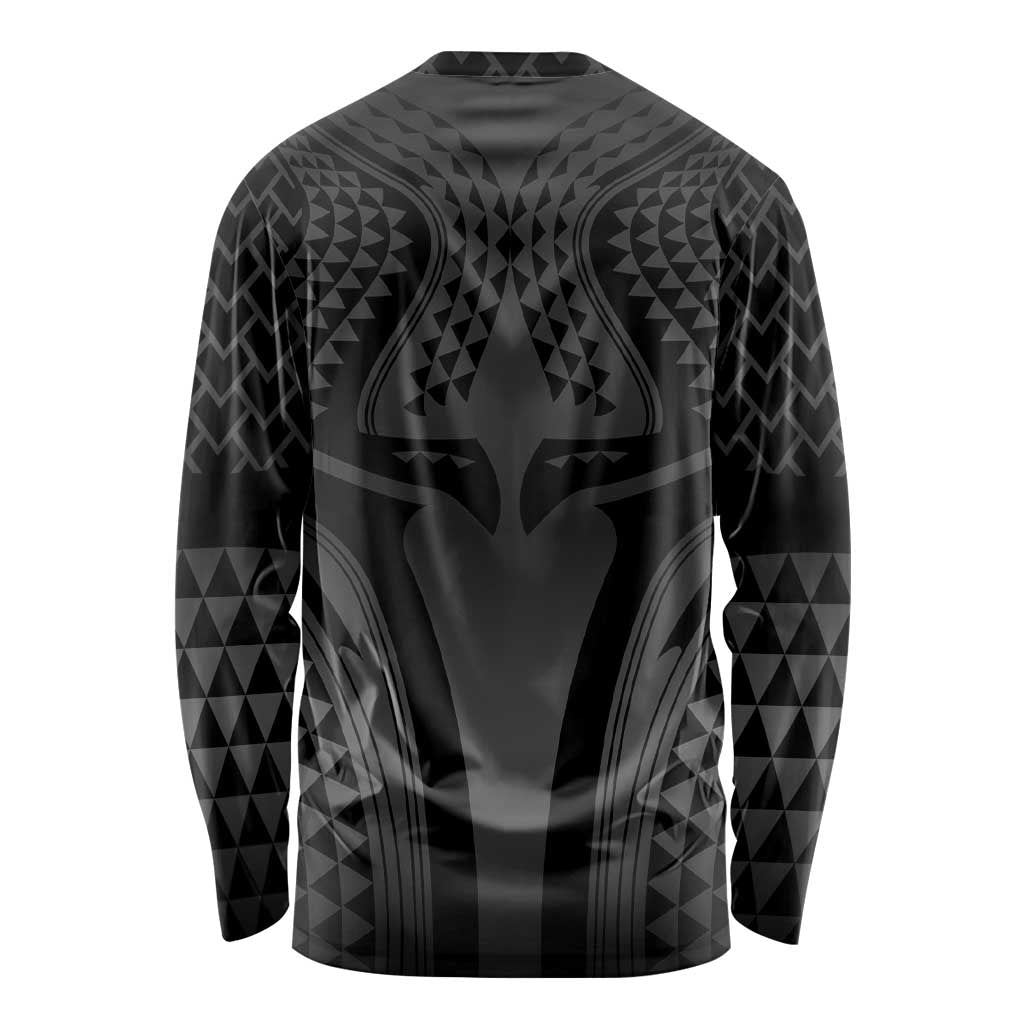 Hawaiian Kakau Art Tattoos Aquaman Style Long Sleeve Shirt Special Edition - Polynesian Pride