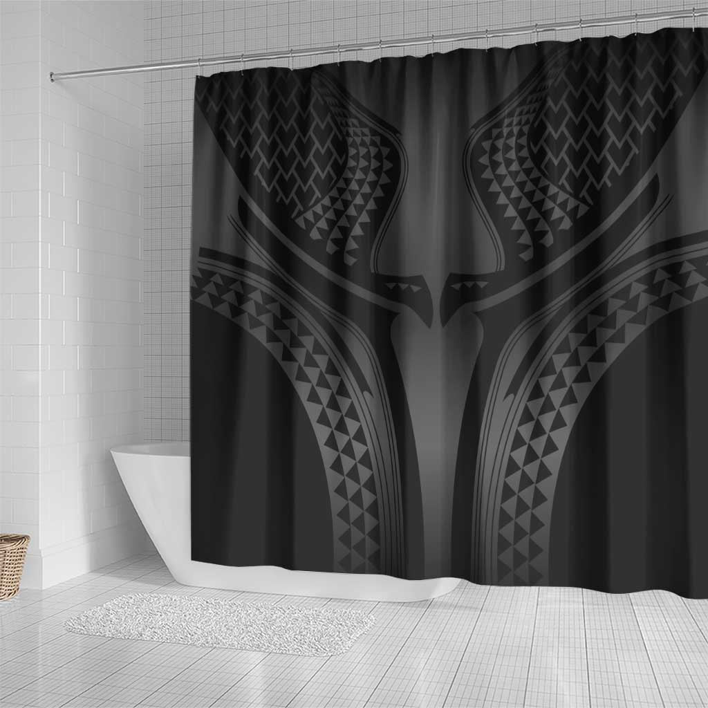 Hawaiian Kakau Art Tattoos Aquaman Style Shower Curtain Special Edition - Polynesian Pride