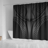 Hawaiian Kakau Art Tattoos Aquaman Style Shower Curtain Special Edition - Polynesian Pride