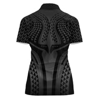 Hawaiian Kakau Art Tattoos Aquaman Style Women Polo Shirt Special Edition LT03 - Polynesian Pride