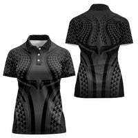 Hawaiian Kakau Art Tattoos Aquaman Style Women Polo Shirt Special Edition LT03 - Polynesian Pride