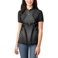 Hawaiian Kakau Art Tattoos Aquaman Style Women Polo Shirt Special Edition LT03 - Polynesian Pride