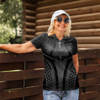 Hawaiian Kakau Art Tattoos Aquaman Style Women Polo Shirt Special Edition LT03 - Polynesian Pride