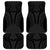 Hawaiian Kakau Art Tattoos Aquaman Style Car Mats Black Version - Polynesian Pride