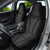 Hawaiian Kakau Art Tattoos Aquaman Style Car Seat Cover Black Version - undefined