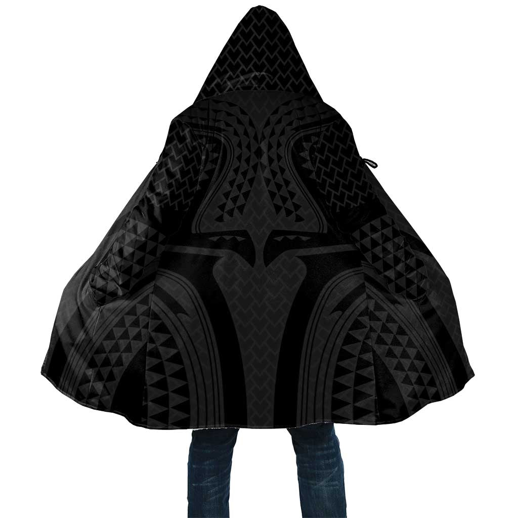 Hawaiian Kakau Art Tattoos Aquaman Style Cloak Black Version - Polynesian Pride