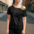 Hawaiian Kakau Art Tattoos Aquaman Style Cross Shoulder Shirt Black Version - Polynesian Pride