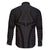 Hawaiian Kakau Art Tattoos Aquaman Style Family Matching Long Sleeve Bodycon Dress and Hawaiian Shirt Black Version - Polynesian Pride