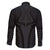 Hawaiian Kakau Art Tattoos Aquaman Style Family Matching Off The Shoulder Long Sleeve Dress and Hawaiian Shirt Black Version - Polynesian Pride