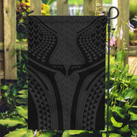 Hawaiian Kakau Art Tattoos Aquaman Style Garden Flag Black Version - Polynesian Pride
