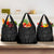 Hawaiian Kakau Art Tattoos Aquaman Style Grocery Bag Black Version - Polynesian Pride