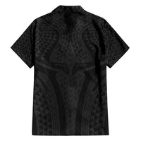 Hawaiian Kakau Art Tattoos Aquaman Style Hawaiian Shirt Black Version - Polynesian Pride