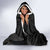 Hawaiian Kakau Art Tattoos Aquaman Style Hooded Blanket Black Version - Polynesian Pride