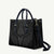 Hawaiian Kakau Art Tattoos Aquaman Style Leather Bag Black Version - Polynesian Pride