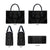 Hawaiian Kakau Art Tattoos Aquaman Style Leather Bag Black Version - Polynesian Pride
