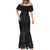 Hawaiian Kakau Art Tattoos Aquaman Style Mermaid Dress Black Version - Polynesian Pride
