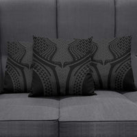 Hawaiian Kakau Art Tattoos Aquaman Style Pillow Cover Black Version - Polynesian Pride
