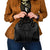 Hawaiian Kakau Art Tattoos Aquaman Style Shoulder Handbag Black Version - Polynesian Pride