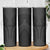 Hawaiian Kakau Art Tattoos Aquaman Style Skinny Tumbler Black Version - Polynesian Pride