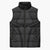 Hawaiian Kakau Art Tattoos Aquaman Style Sleeveless Puffer Jacket Black Version - Polynesian Pride