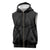 Hawaiian Kakau Art Tattoos Aquaman Style Sleeveless Zip Hoodie Black Version - Polynesian Pride