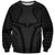 Hawaiian Kakau Art Tattoos Aquaman Style Sweatshirt Black Version - Polynesian Pride