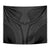 Hawaiian Kakau Art Tattoos Aquaman Style Tapestry Black Version - Polynesian Pride
