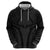 Hawaiian Kakau Art Tattoos Aquaman Style Zip Hoodie Black Version - Polynesian Pride