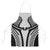 Hawaiian Kakau Art Tattoos Aquaman Style Apron White Version - Polynesian Pride