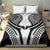 Hawaiian Kakau Art Tattoos Aquaman Style Bedding Set White Version - Polynesian Pride