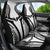 Hawaiian Kakau Art Tattoos Aquaman Style Car Seat Cover White Version - Polynesian Pride