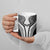 Hawaiian Kakau Art Tattoos Aquaman Style Ceramic Mug White Version - Polynesian Pride