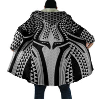 Hawaiian Kakau Art Tattoos Aquaman Style Cloak White Version - Polynesian Pride