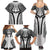 Hawaiian Kakau Art Tattoos Aquaman Style Family Matching Summer Maxi Dress and Hawaiian Shirt White Version - Polynesian Pride