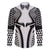 Hawaiian Kakau Art Tattoos Aquaman Style Family Matching Tank Maxi Dress and Hawaiian Shirt White Version - Polynesian Pride