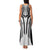 Hawaiian Kakau Art Tattoos Aquaman Style Family Matching Tank Maxi Dress and Hawaiian Shirt White Version - Polynesian Pride