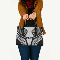 Hawaiian Kakau Art Tattoos Aquaman Style Leather Bag White Version - Polynesian Pride