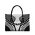 Hawaiian Kakau Art Tattoos Aquaman Style Leather Bag White Version - Polynesian Pride