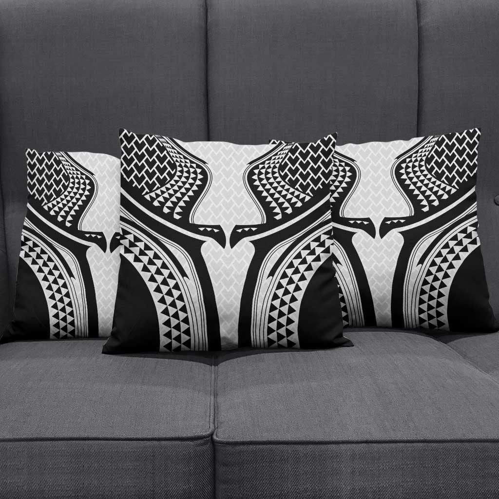 Hawaiian Kakau Art Tattoos Aquaman Style Pillow Cover White Version - Polynesian Pride
