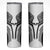 Hawaiian Kakau Art Tattoos Aquaman Style Skinny Tumbler White Version - Polynesian Pride
